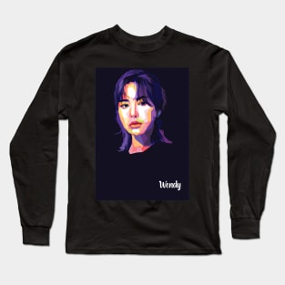 wendy red velvet Long Sleeve T-Shirt